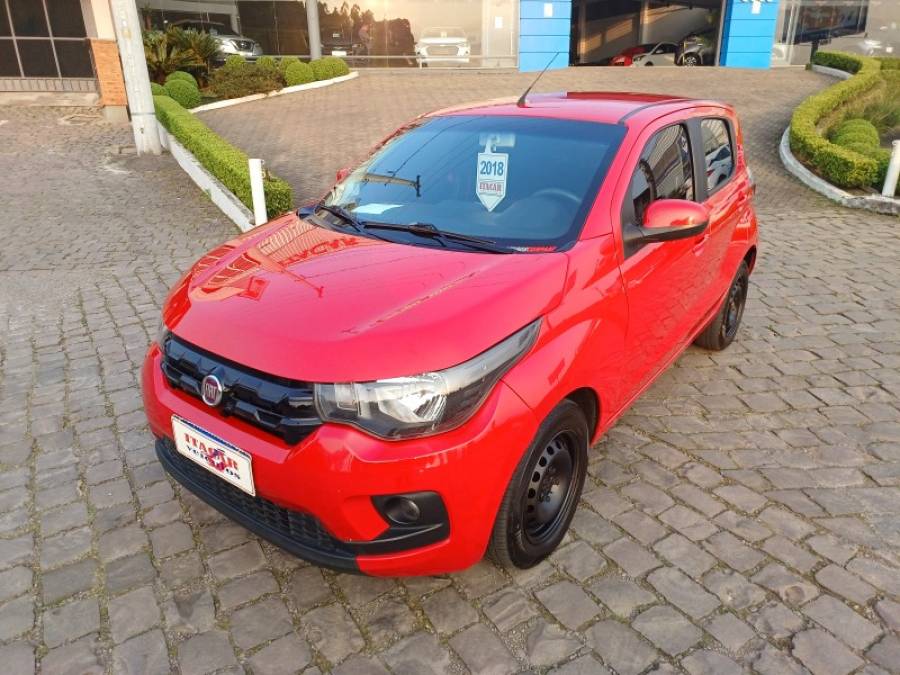 FIAT - MOBI - 2017/2018 - Vermelha - R$ 39.990,00