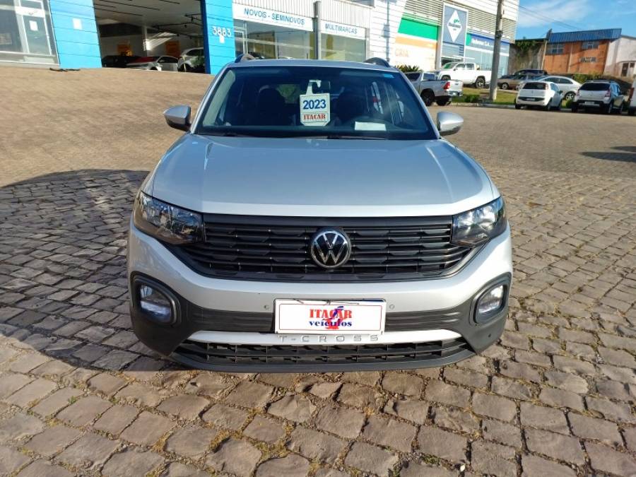 VOLKSWAGEN - T-CROSS - 2022/2023 - Prata - R$ 113.000,00