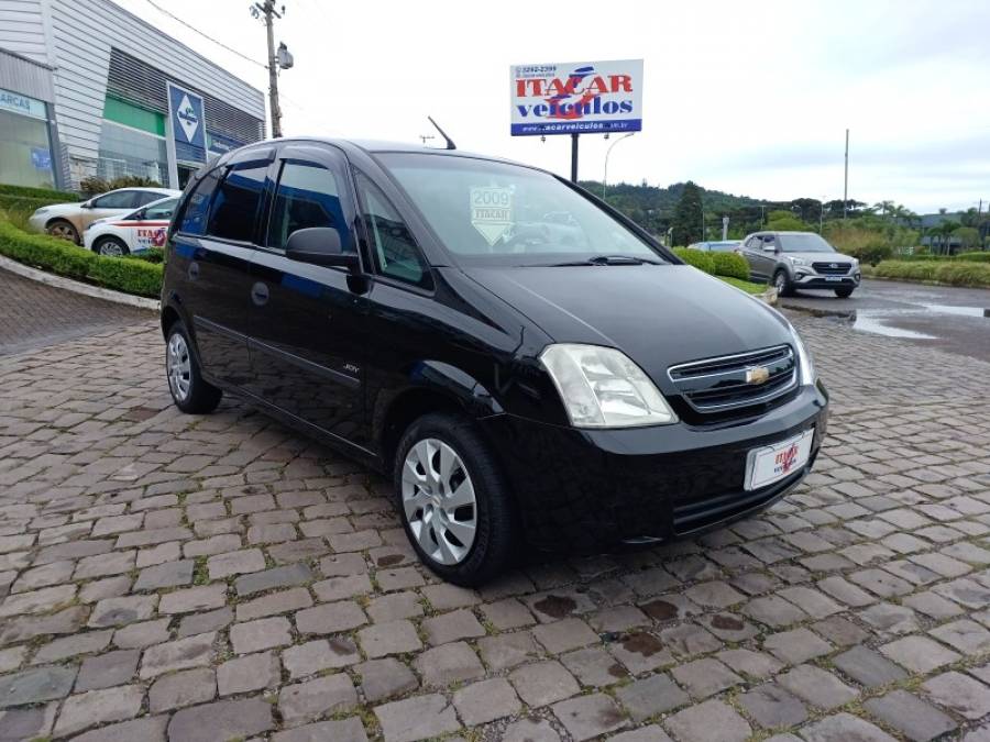 CHEVROLET - MERIVA - 2008/2009 - Preta - R$ 24.990,00