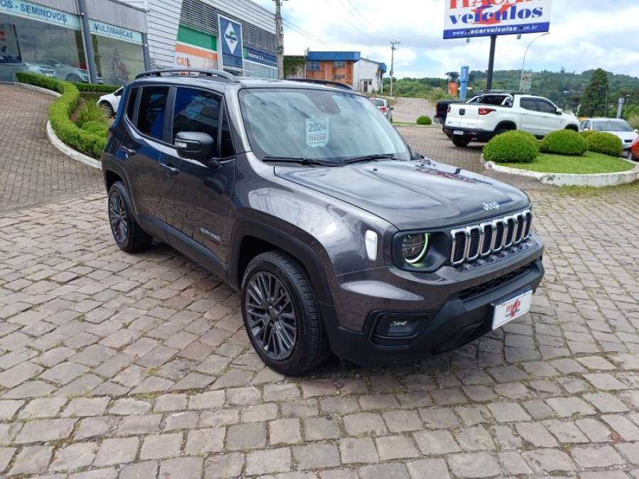 JEEP - RENEGADE - 2023/2024 - Cinza - R$ 121.990,00