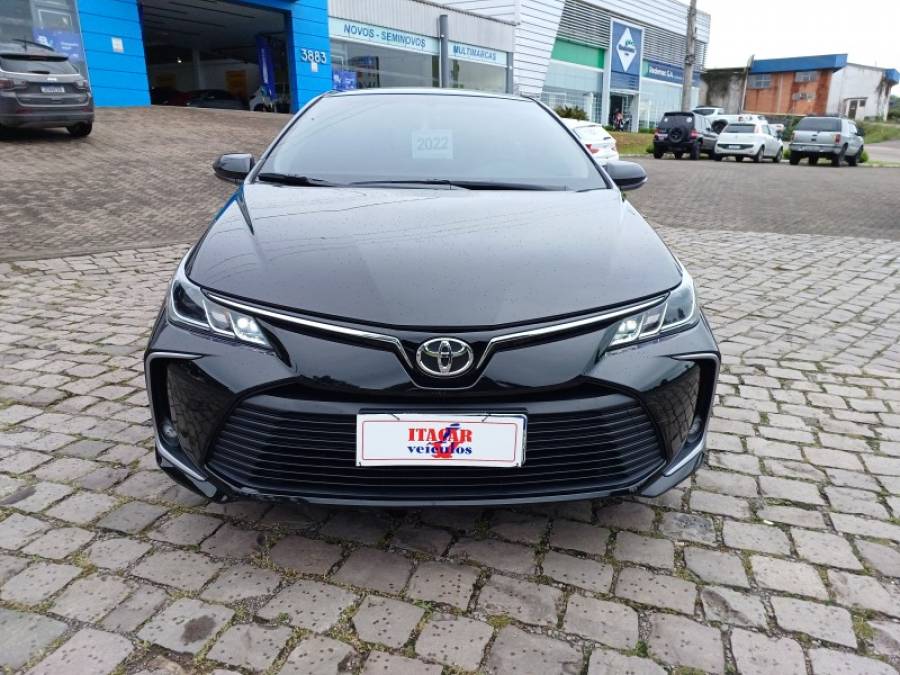 TOYOTA - COROLLA - 2021/2022 - Preta - R$ 129.990,00