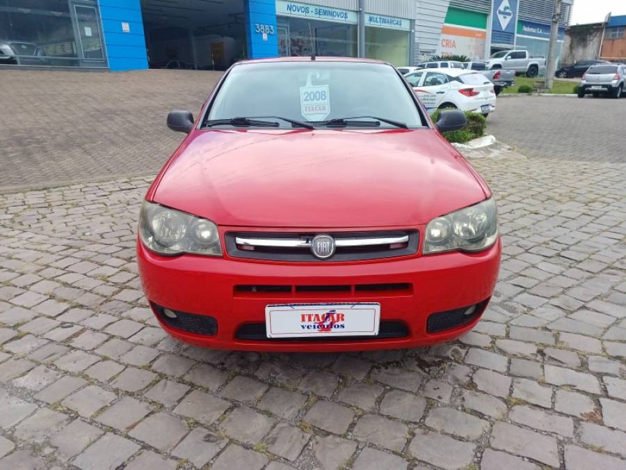 FIAT - PALIO - 2007/2008 - Vermelha - R$ 19.000,00