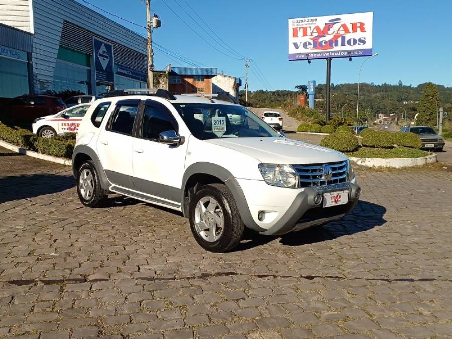 RENAULT - DUSTER - 2014/2015 - Branca - R$ 55.000,00