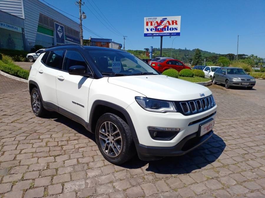 JEEP - COMPASS - 2018/2019 - Branca - R$ 98.990,00